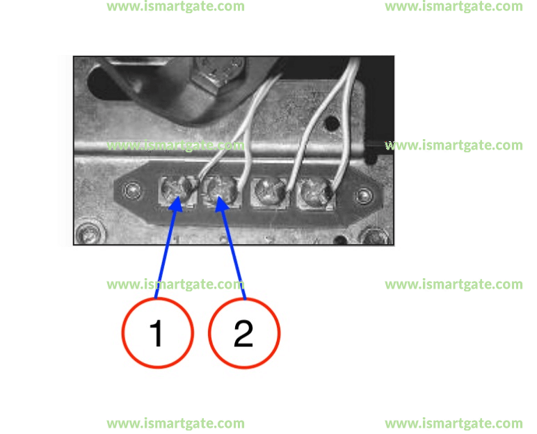 Wiring diagram for OVERHEAD DOOR Signature 930